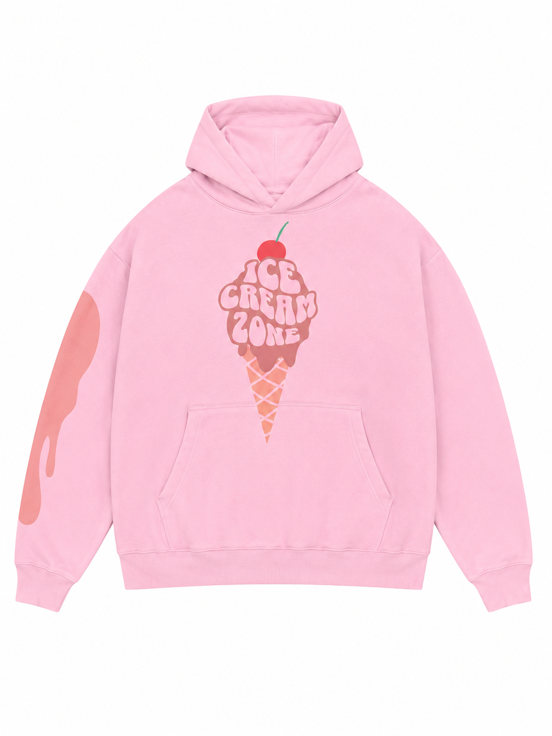 Pink Freeze Hoodie Set